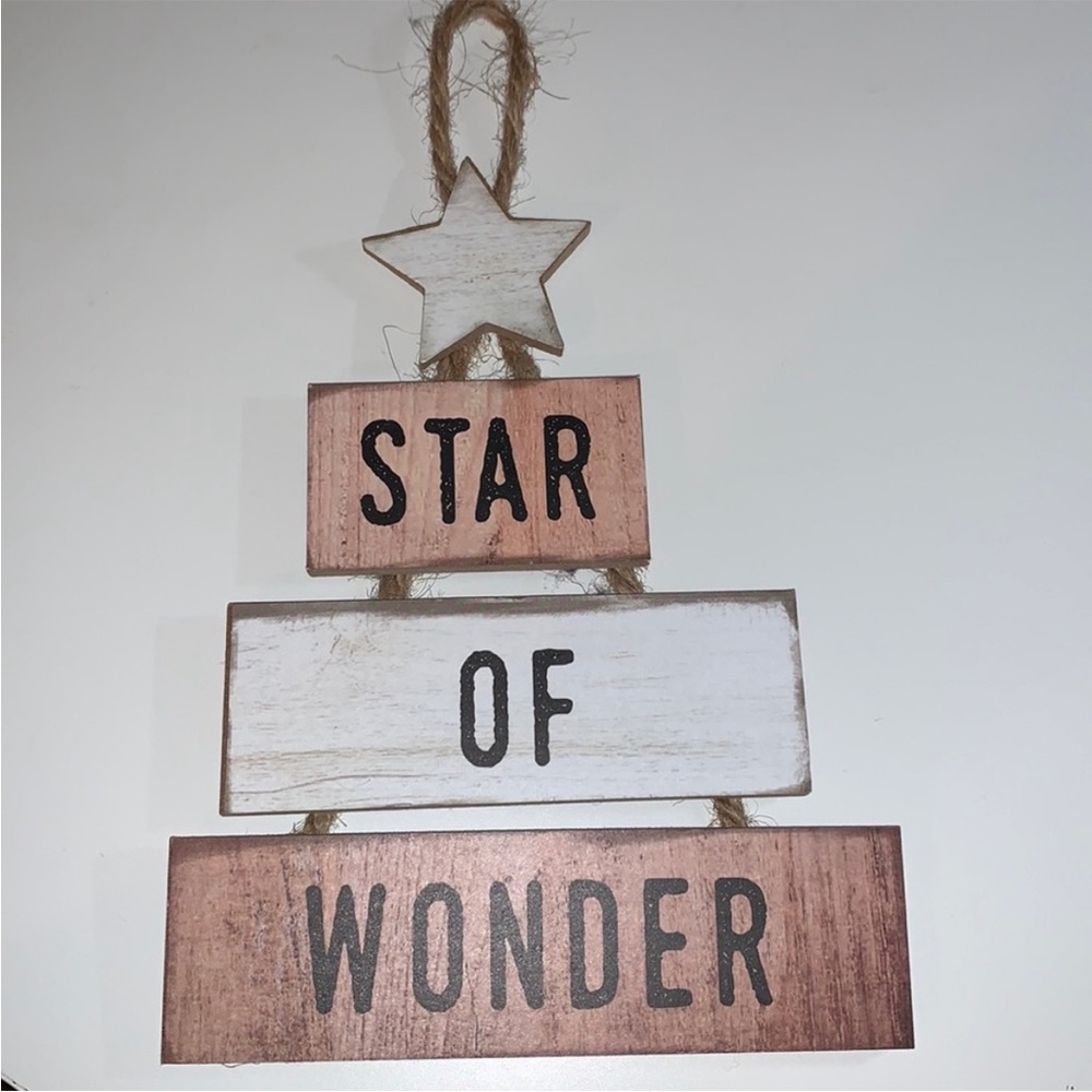 Star of wonder home decoration